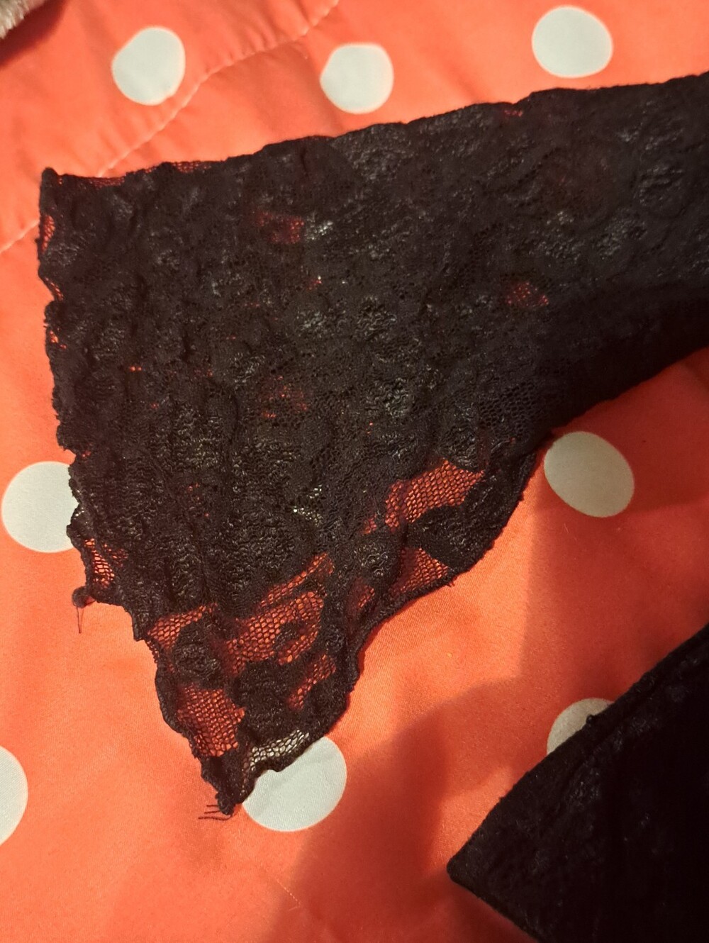Black Lace Top - Picture 3 of 4